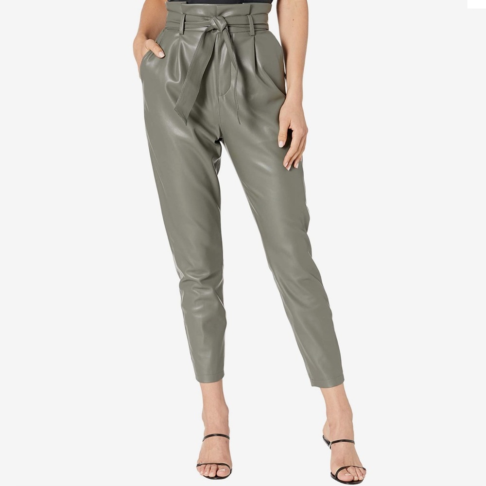 BB Dakota x Steve Madden Skin In The Game Vegan Leather Pants NWT